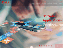 Tablet Screenshot of kwickhightech.com.pk